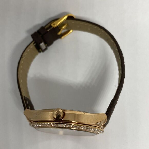 Michael Kors Kerry MK3313 Women's Brown Leather Analog Dial Quartz Watch NO139 - Picture 8 of 12